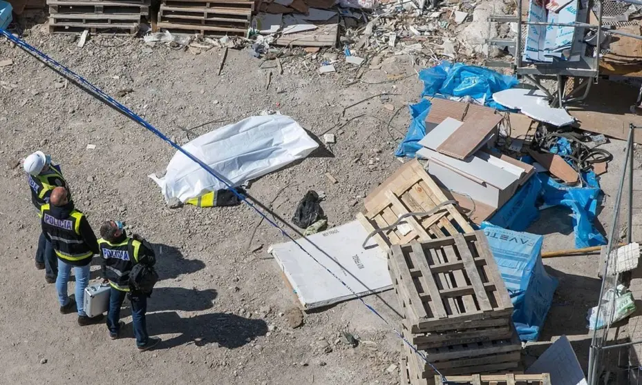 Muerte de un trabajador en accidente laboral