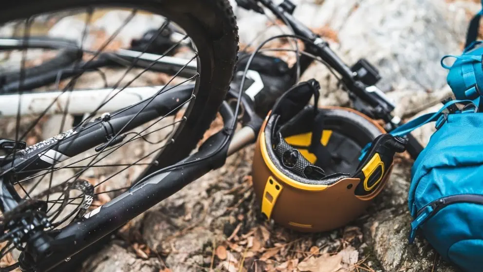 Accidente de bicicleta