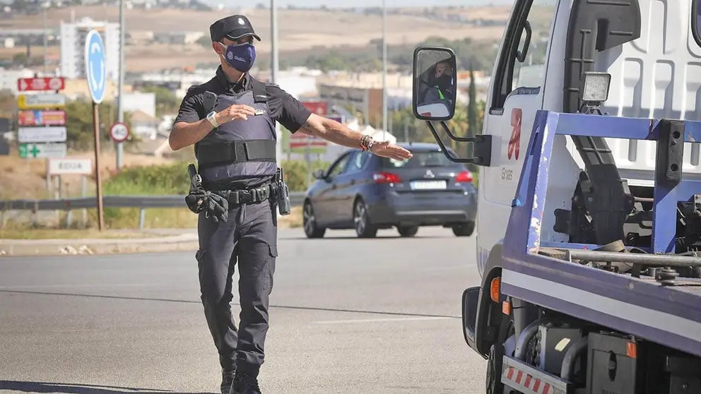 Control policial durante la pandemia del Covid-19 | Foto de EuropaPress