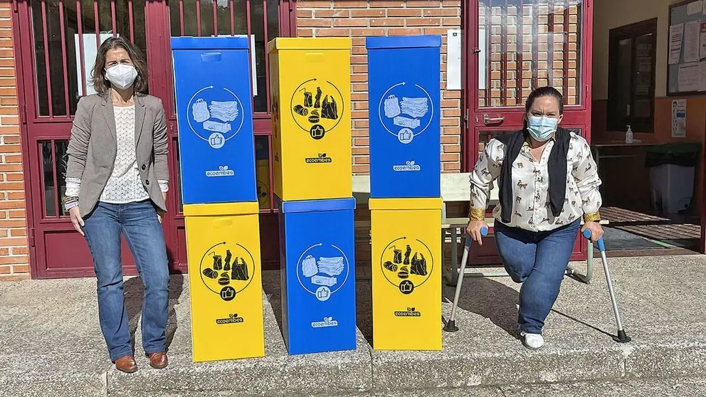 Papeleras de reciclaje en todos los colegios de Antequera