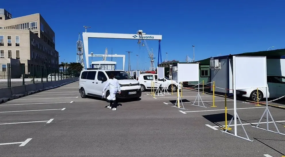 Vacunaciones en Navantia