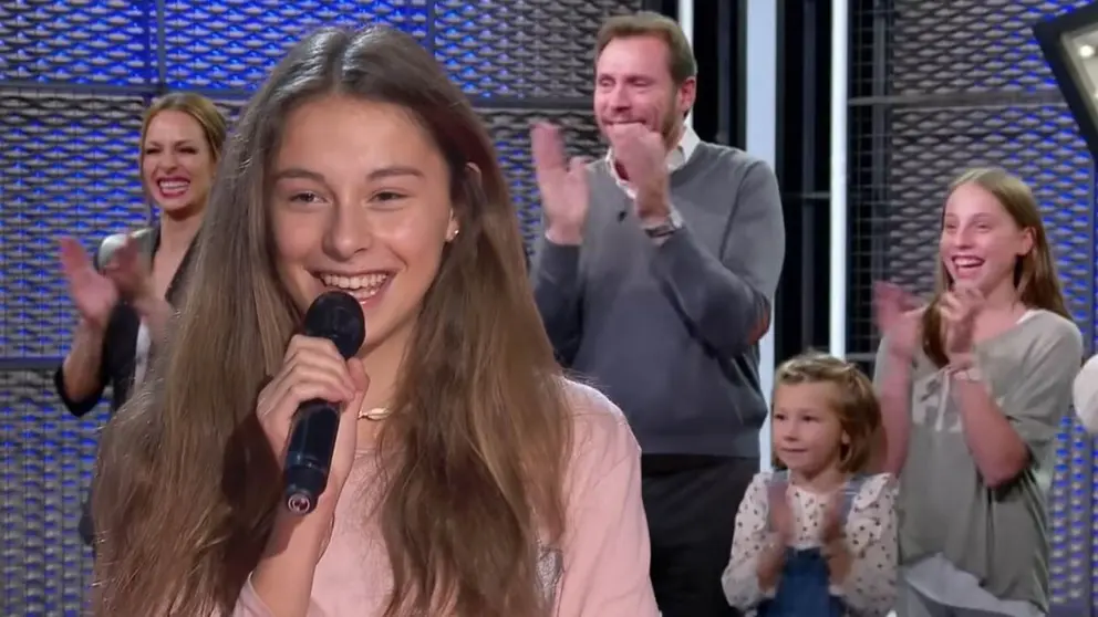 Carmen, la hija de &Oacute;scar Puente, alcalde de Valladolid, en La Voz Kids