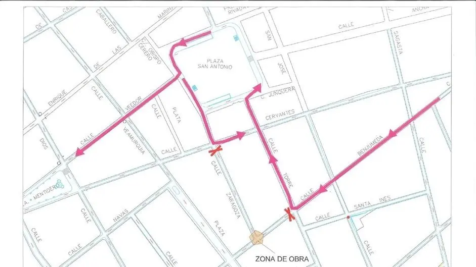 Cortes de tr&aacute;fico en C&aacute;diz