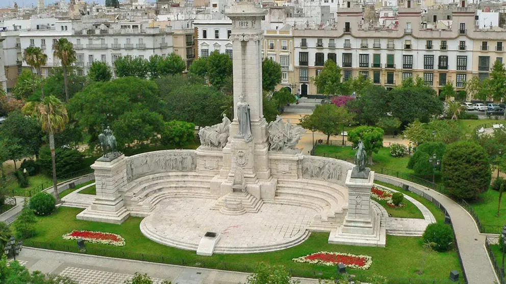 Plaza de Espa&ntilde;a C&aacute;diz