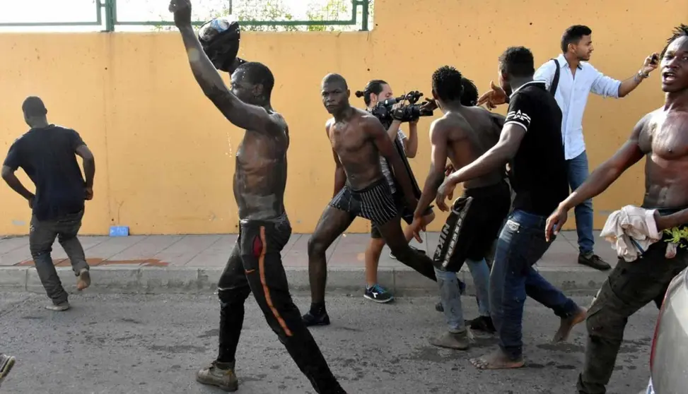 Subsaharianos en Melilla