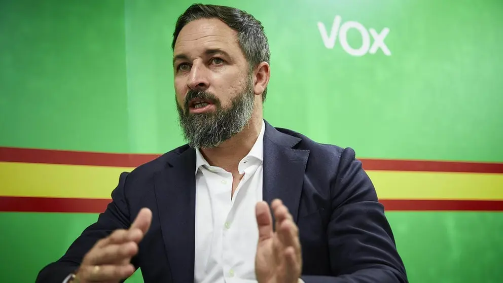 Santiago Abascal, l&iacute;der de Vox