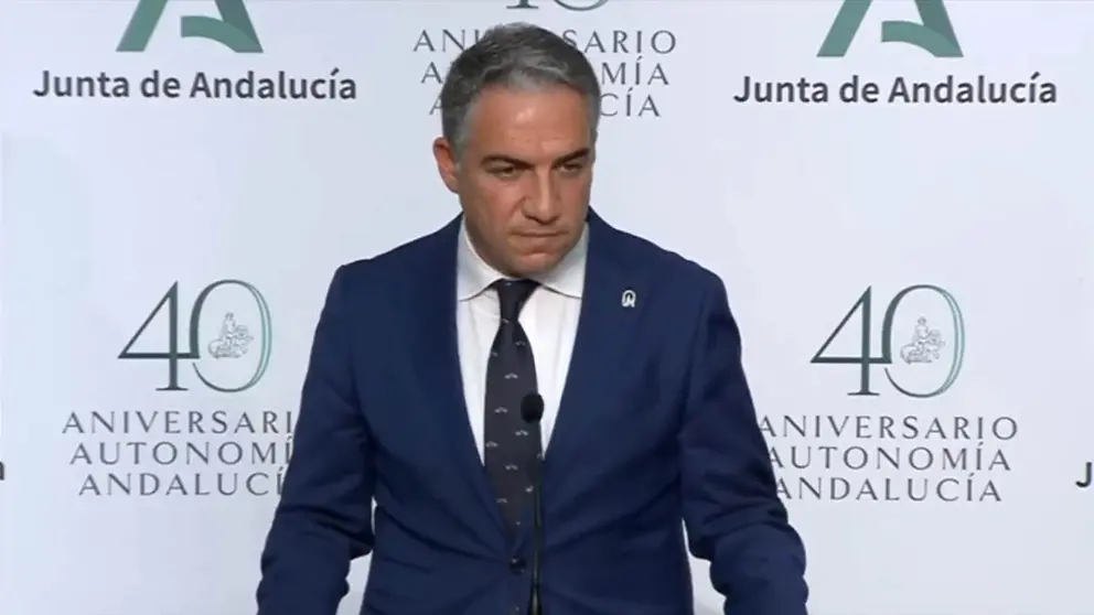 El&iacute;as Bendodo - Junta de Andaluc&iacute;a