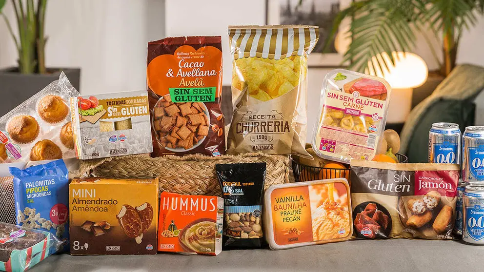 Productos de Mercadona sin gluten