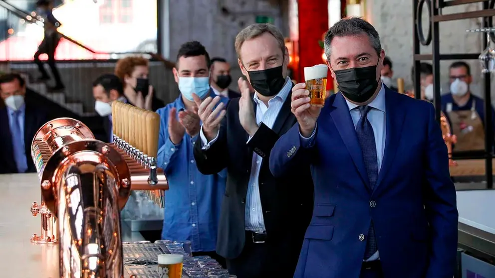 La antigua planta de Cruzcampo en Sevilla, nuevo centro cultural de la cerveza