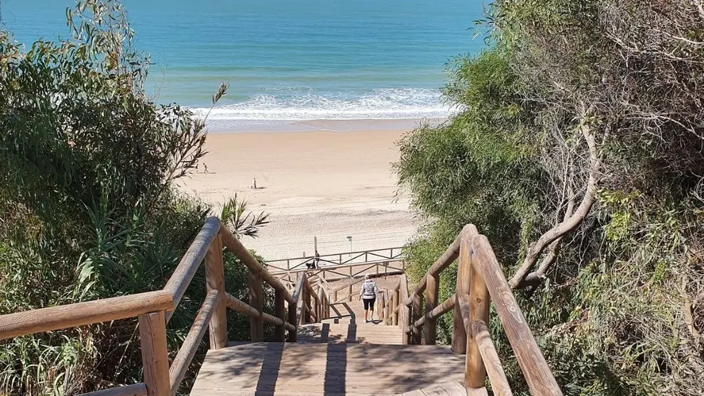 Playa de las Redes, El Puerto de Santa Mar&iacute;a / Twitter