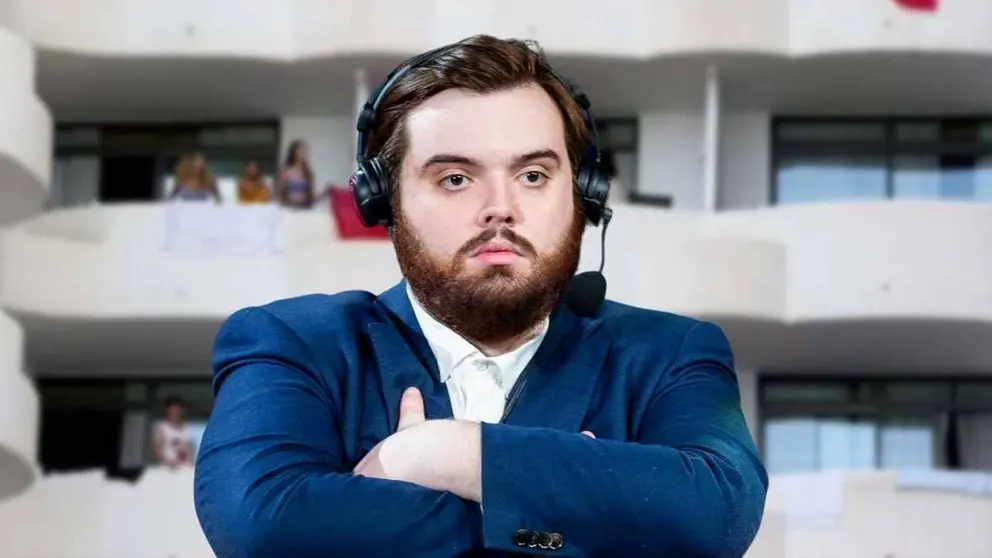 Ibai Llanos y el hotel Covid de Mallorca | Foto: El Mira