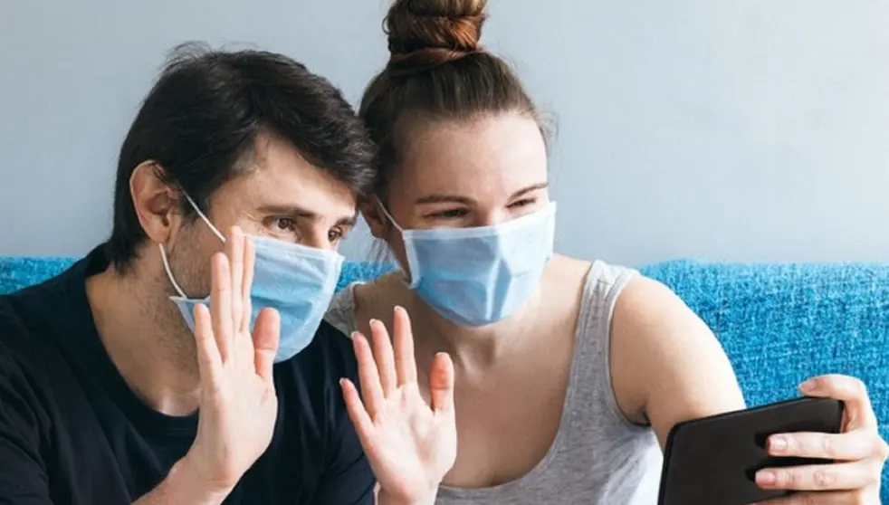 M&aacute;scaras en las videollamadas