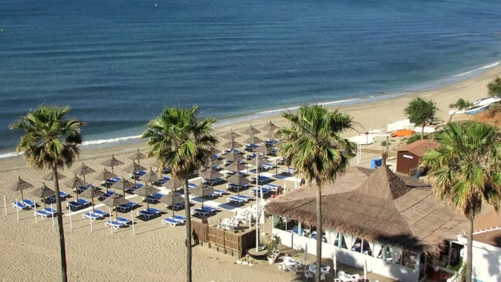 Playa Luna de Mijas (M&aacute;laga)