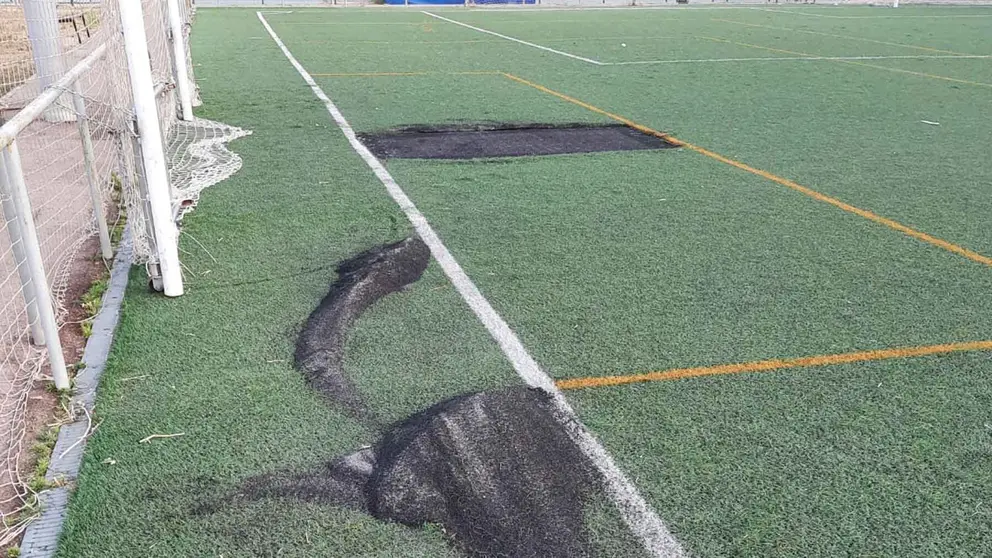 Vandalismo San Gin&eacute;s y San Telmo DEPORTES (3)