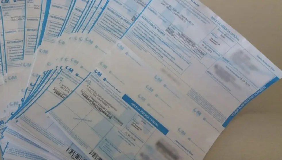 Recetas m&eacute;dicas falsificadas