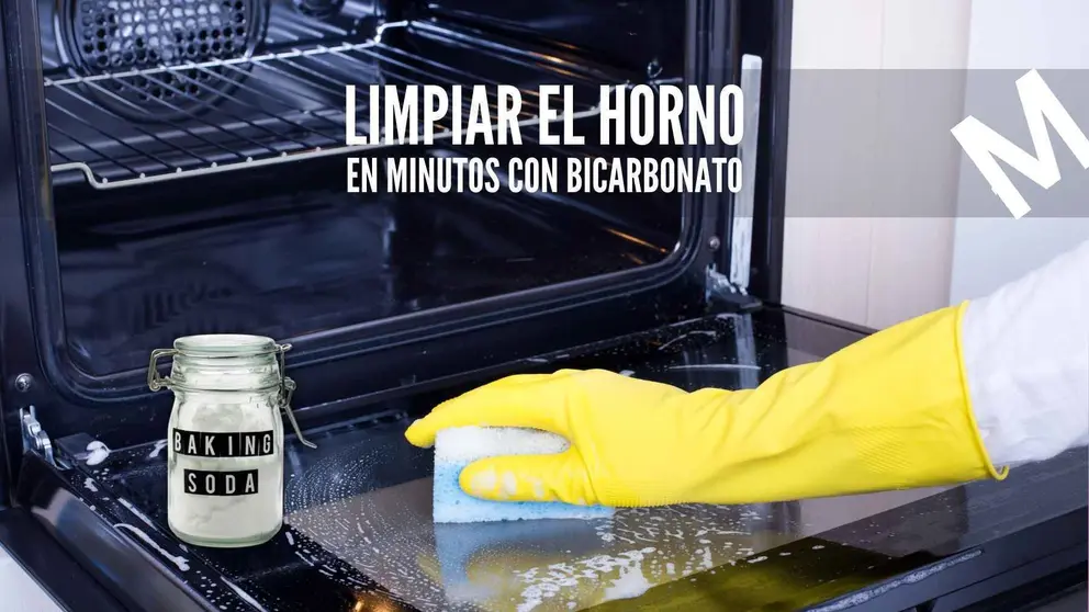 Lo mejor para limpiar el horno en minutos es con bicarbonato