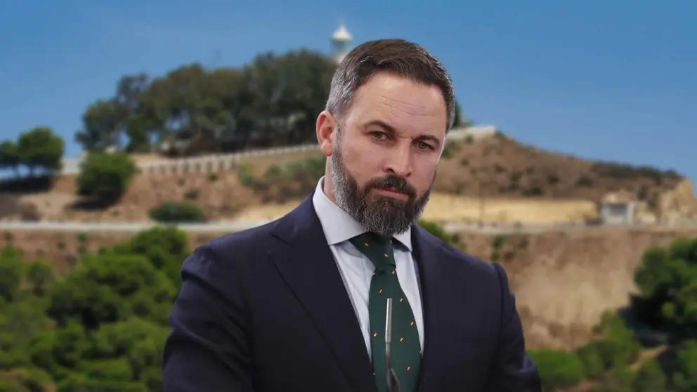 Santiago Abascal en Ceuta | Foto: El mira
