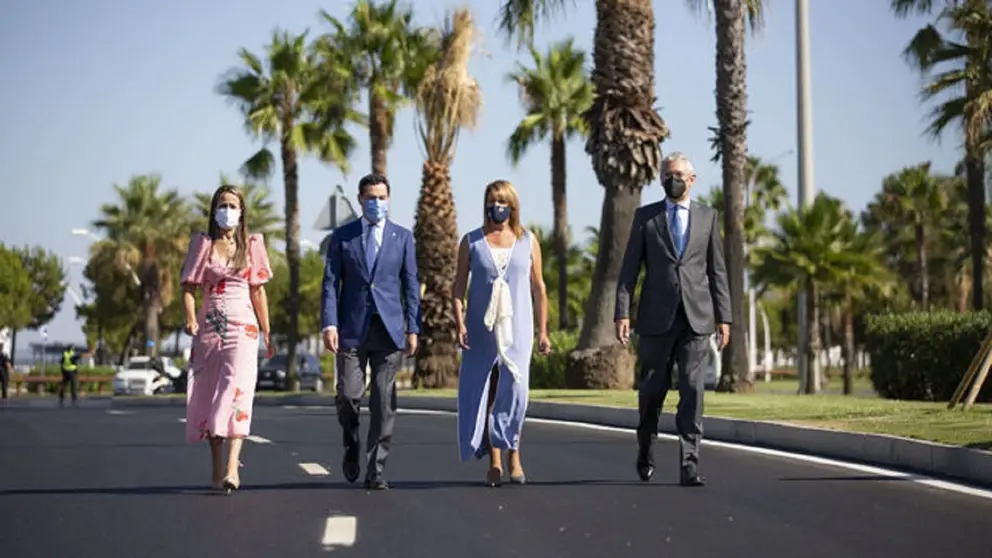 El presidente de la Junta de Andaluc&iacute;a Juanma Moreno ha presidido la reapertura