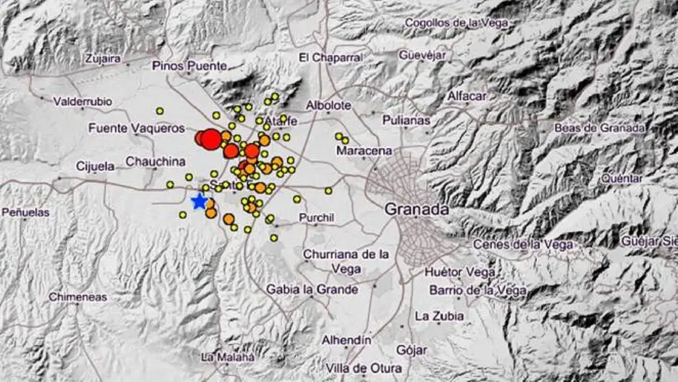El enjambre s&iacute;smico del invierno