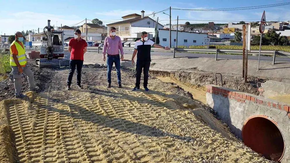 Obras en La Ina (Jerez de la Frontera)