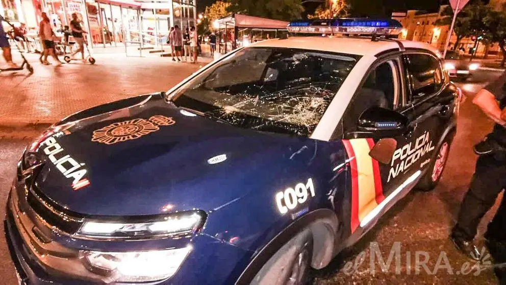 Batalla campal en las afueras de Chap&iacute;n en el Xerez Deportivo contra el Sevilla Atl&eacute;tico 