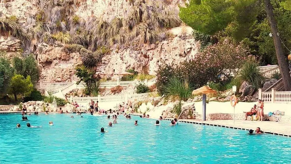 Balneario de Alicun en Granada