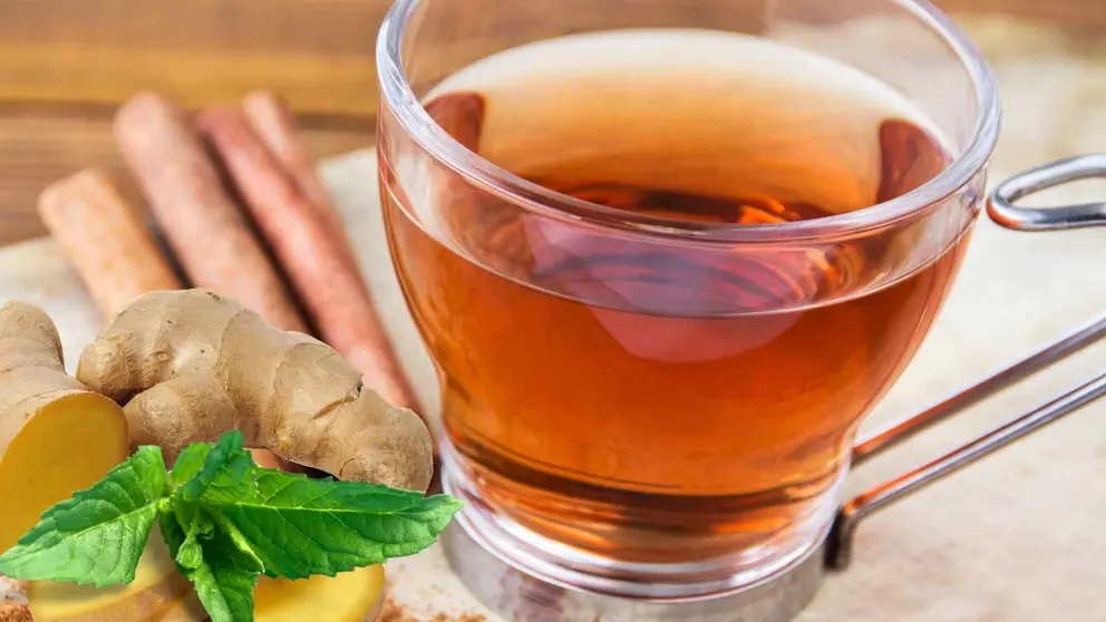 El t&eacute; de canela, jengibre y menta ayuda a quemar grasa abdominal r&aacute;pidamente