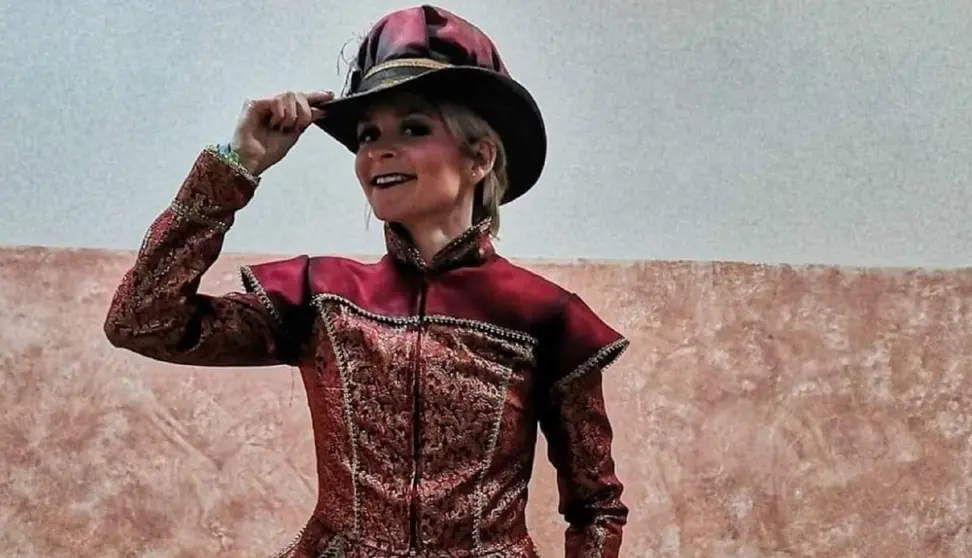 Roc&iacute;o Hermida, componente del coro de Los Ni&ntilde;os