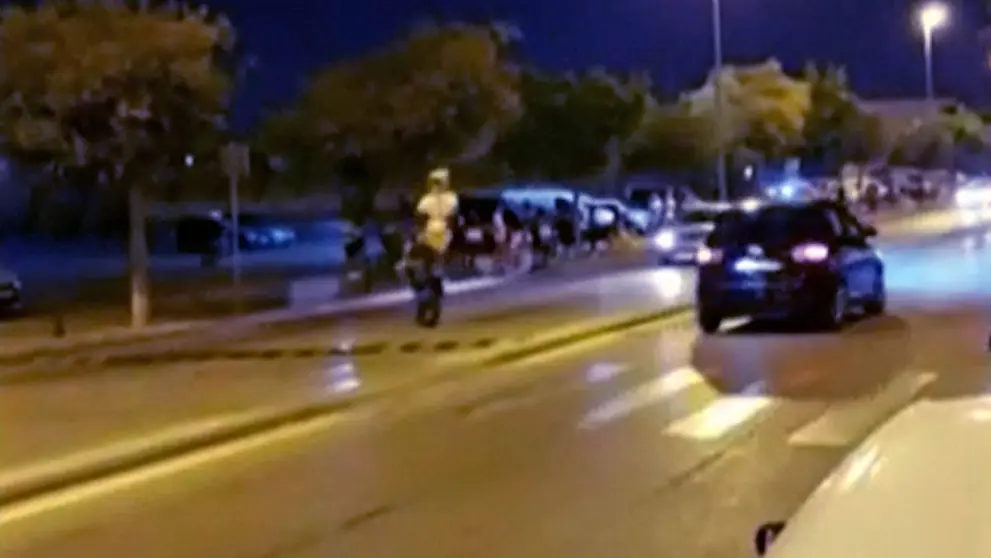 Carreras ilegales en Jerez de la Frontera