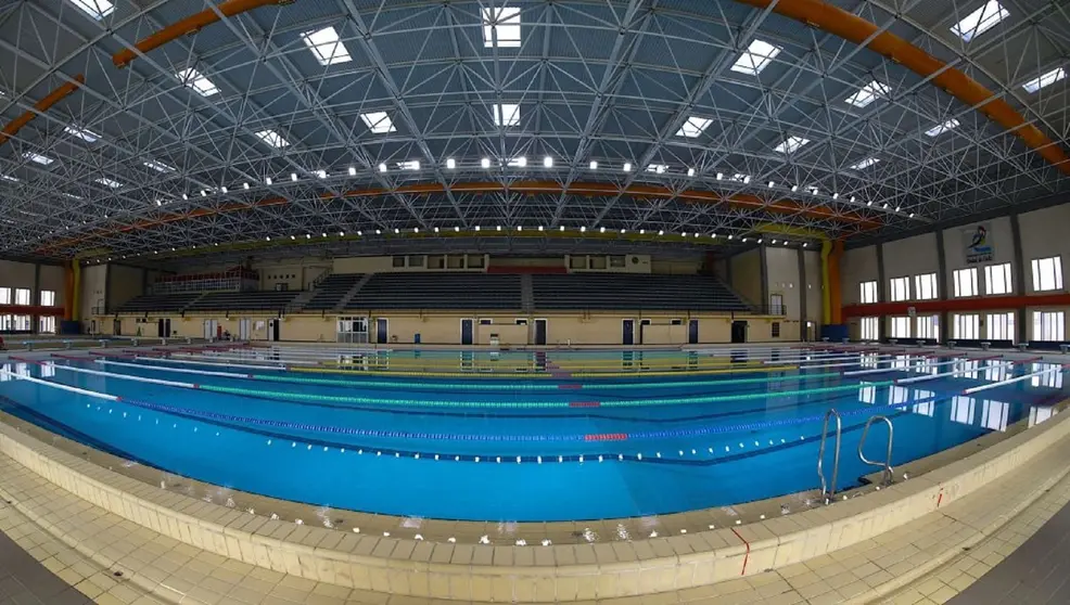 Las piscinas del Complejo Deportivo Ciudad de C&aacute;diz