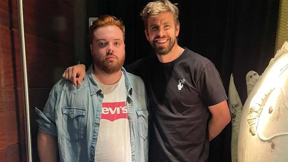 Ibai Llanos y Gerard Piqu&eacute; | Foto de Instagram