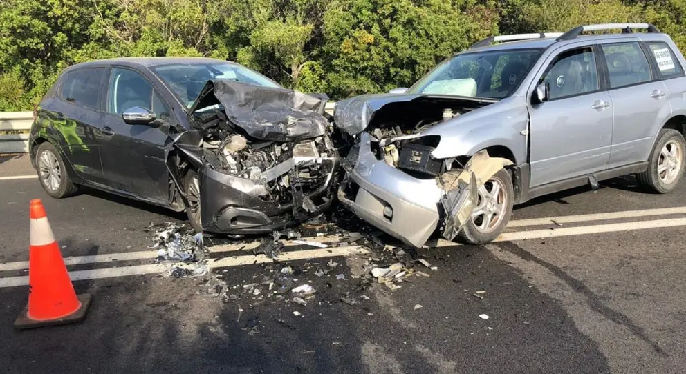 Choque entre veh&iacute;culos en Marbella