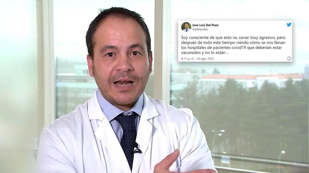 Doctor Jos&eacute; Luis Del Pozo estalla contra los negacionistas con un hilo en Twitter