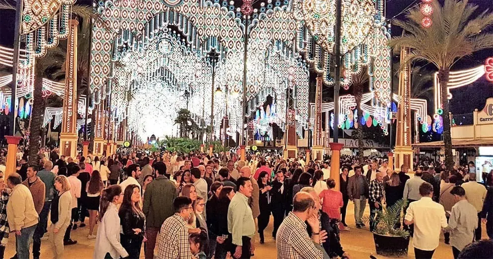 Fotograf&iacute;a de la Feria del Caballo en Jerez de la Frontera