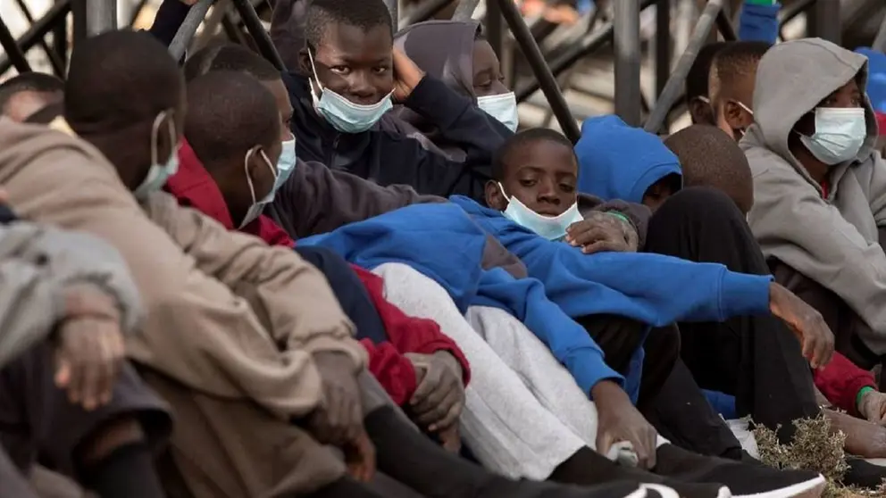 Menores llegados en patera hasta Granada
