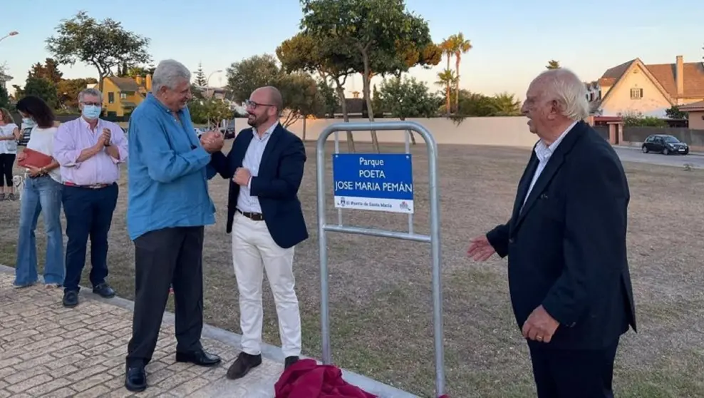 El nuevo parque dedicado a Jos&eacute; Mar&iacute;a Pem&aacute;n