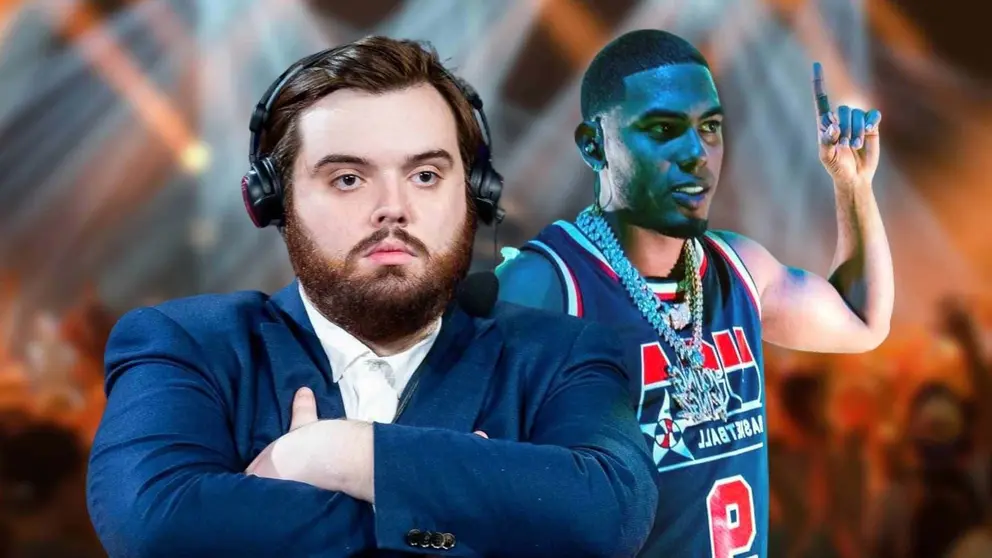 Ibai Llanos le roba el protagonismo a Myke Towers en su propio concierto de Barcelona