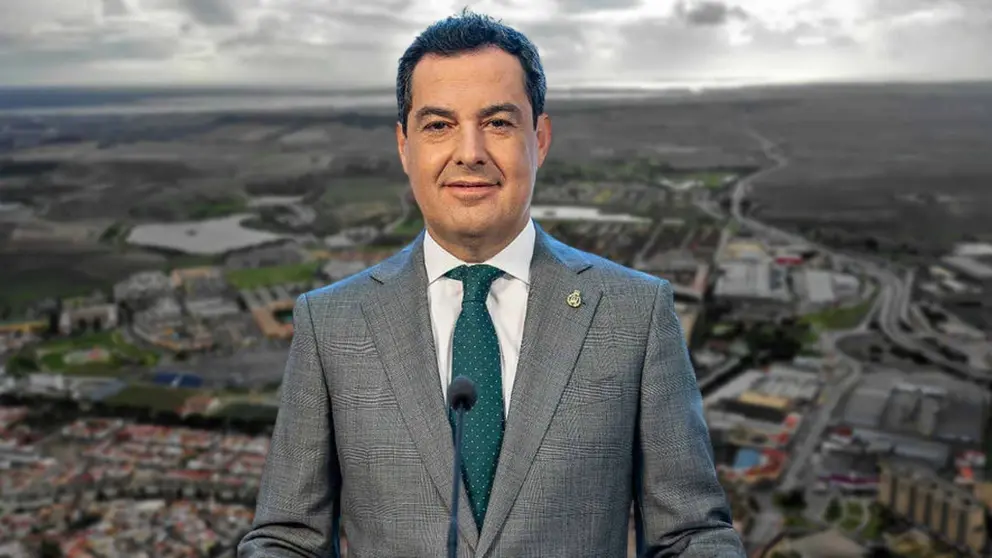 Juanma Moreno en Jerez de la Frontera