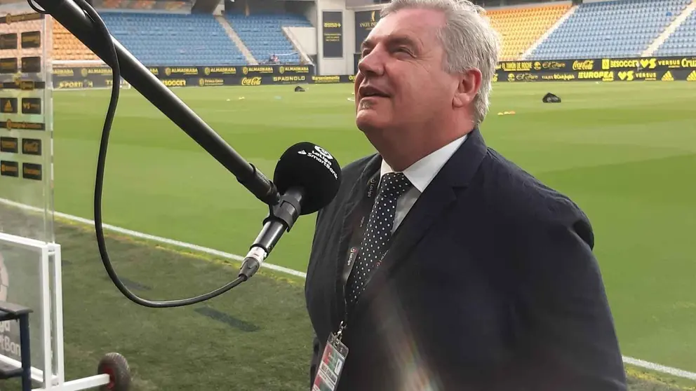 El presidente del C&aacute;diz CF comparece ante los medios en el Nuevo Mirandilla