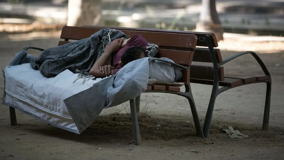 Mujer indigente agredida en Granada