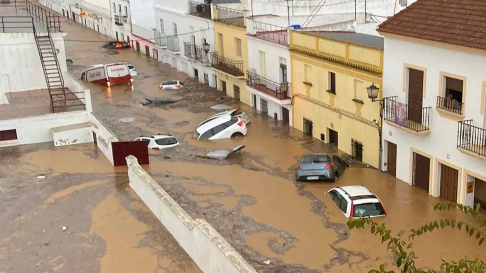 Inundaciones en Lepe por el temporal | El MIRA