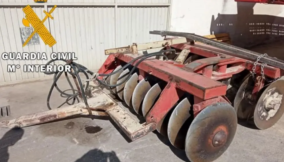 Robo de aperos agr&iacute;colas en Ja&eacute;n