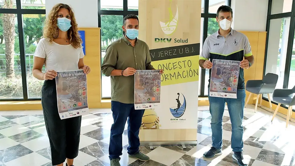 Presentaci&oacute;n del Cartel del V Torneo de La Vendimia- Uni&oacute;n Baloncesto DKV Jerez