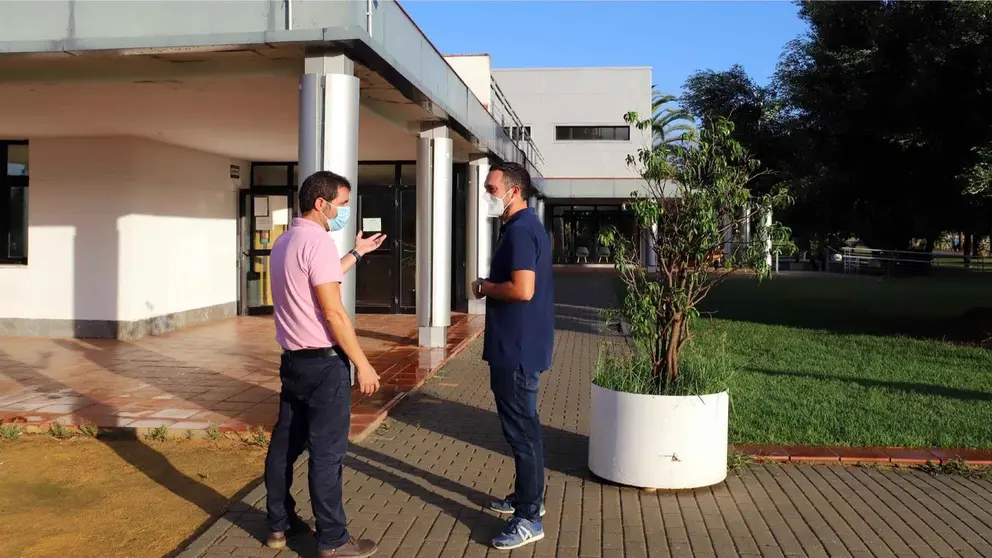 C&aacute;maras de videovigilancia en el edificio Jerez 2002