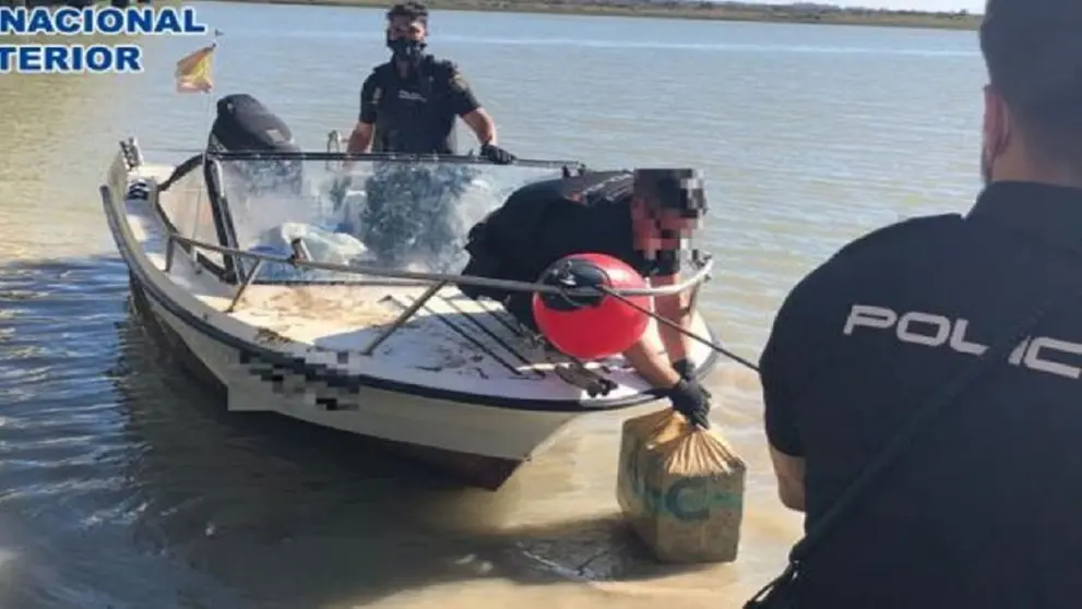 800 kilos de hach&iacute;s han sido interceptados en El Puerto