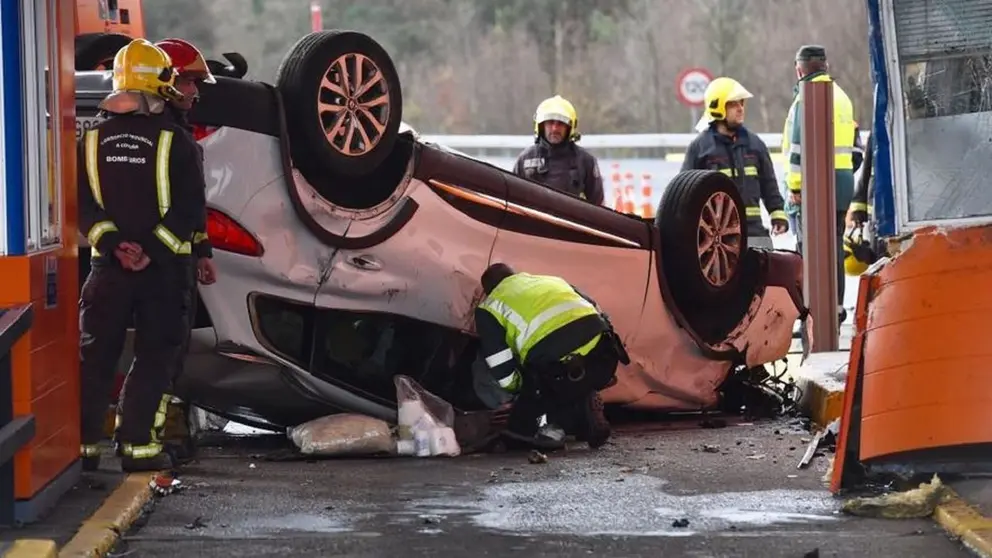 Una persona ha muerto tras un terrible accidente en Casabermeja