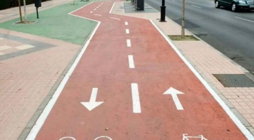 El carril bici de Granada