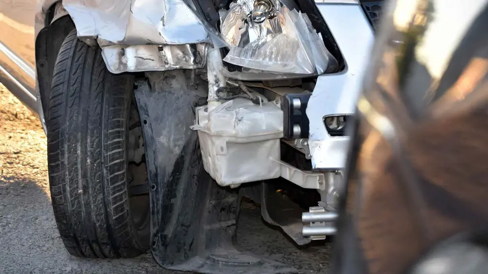Una persecuci&oacute;n de pel&iacute;cula en Jerez acaba en un peligroso accidente en plena Avenida Europa