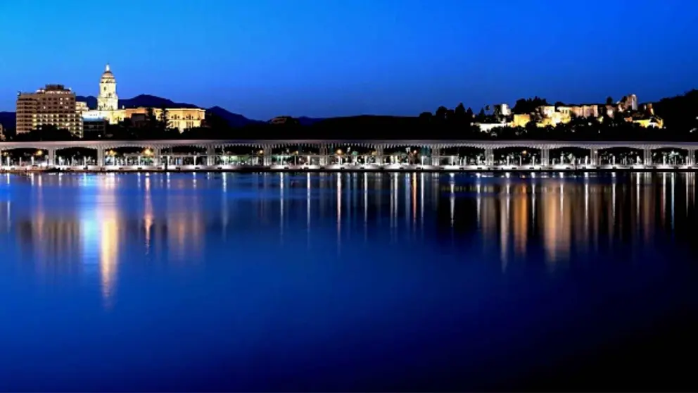 Vistas de M&aacute;laga