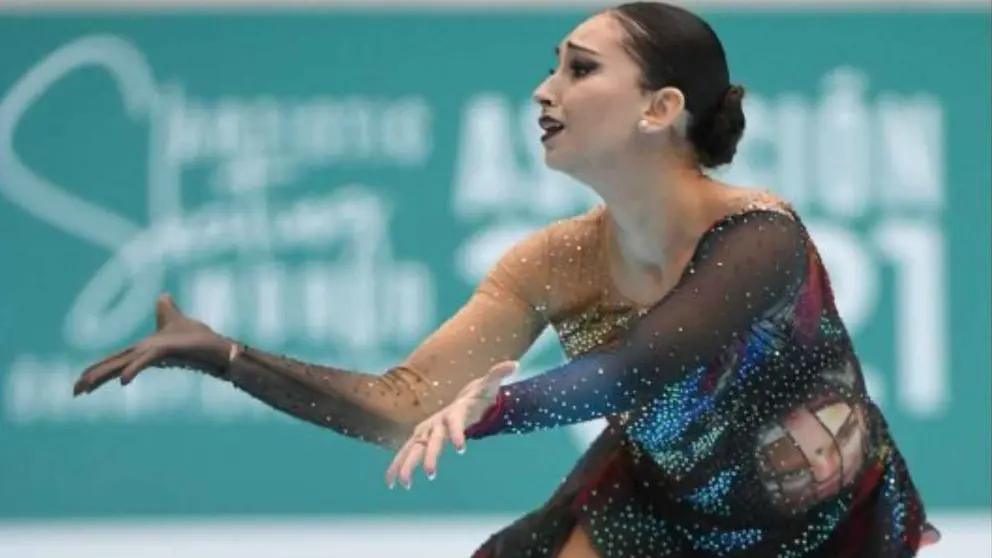 Natalia Baldizzone patinaje art&iacute;stico